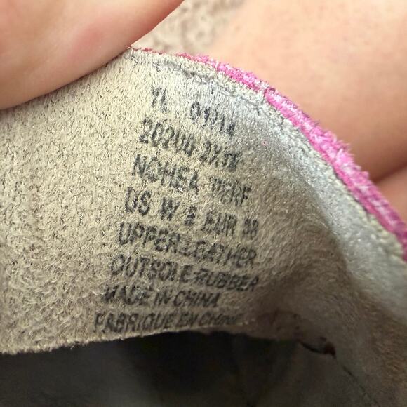 Olukai Women's Nohea Perforated Pink Suede Slip-On Loafers Mules Size 8 Hawaiian - Picture 7 of 13